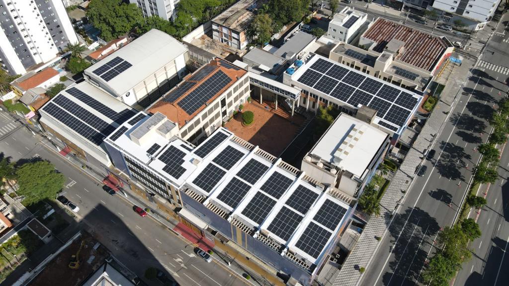 Usina fotovoltaica: Projeto Colégio SP
