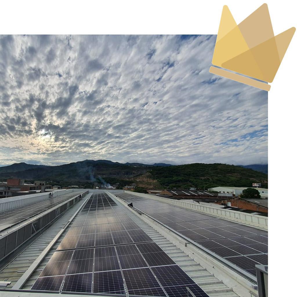 Usina fotovoltaica: Nueva Sede Proing SA